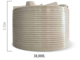 RURAL WATER TANK [Sz:38 000L]