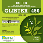 GLISTER 450 GLYPHOSATE 20LT