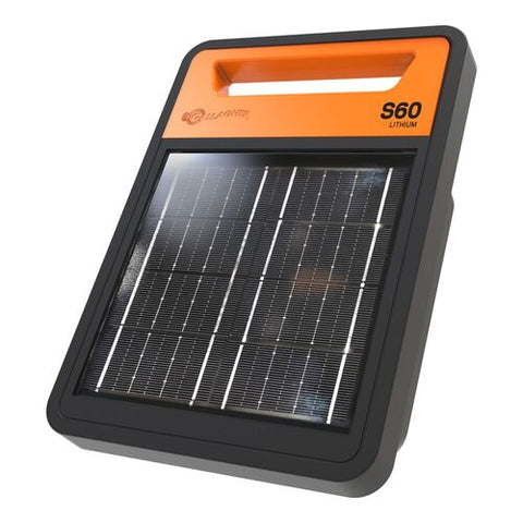 S60 LITHIUM PORTABLE SOLAR FENCE ENERGISER