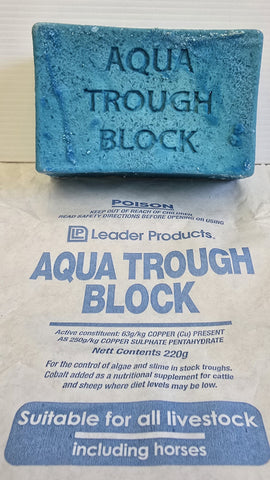 AQUA TROUGH BLOCKS 220gm - SINGLE BLOCK