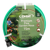 ORBIT GARDEN HOSE PREMIUM FLEX [Sz:12MM SZ:15 METRE]