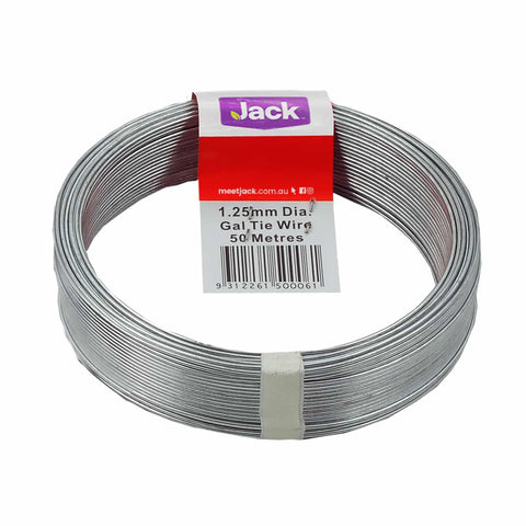 GALVANISED TIE WIRE 1.25MM [Sz:50M]