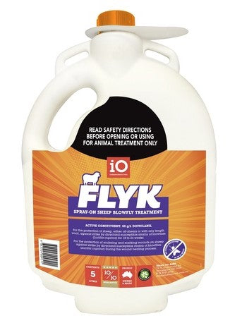 IO FLYK SPRAY ON DICYLANIL 50 G/L 5LTRS